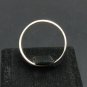 SOLID STERLING SILVER RING 925 MEANDER BAND SIZE H - X