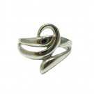 STYLISH LIGHT STERLING SILVER RING SOLID 925 NEW SIZE G - V R001327 EMPRESS