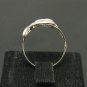 STYLISH STERLING SILVER RING SOLID 925 NEW SIZE H - T