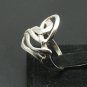 STYLISH STERLING SILVER RING SOLID 925 NEW SIZE H - T