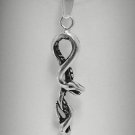STERLING SILVER PENDANT SOLID 925 SNAKE PE000850 EMPRESS