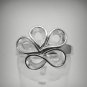 STYLISH STERLING SILVER RING SOLID 925 NEW SIZE F - Z R001222 EMPRESS