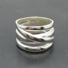 STERLING SILVER RING SOLID 925 PLAIN BAND NEW SIZE J - V EMPRESS