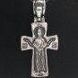 STERLING SILVER PENDANT SOLID 925 NEW HANDMADE ORTHODOX CROSS