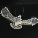 STERLING SILVER PENDANT SOLID 925 BIG FLYING EAGLE NEW