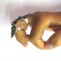 LONG STERLING SILVER RING FOR THE WHOLE FINGER SOLID 925 NEW SIZE G - V R001323