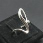 STYLISH LIGHT PLAIN STERLING SILVER RING SOLID 925 NEW SIZE G - T