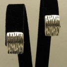 STYLISH STERLING SILVER EARRINGS HANDMADE SOLID 925 NEW FRENCH CLIP