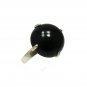 STYLISH STERLING SILVER RING SOLID 925 16MM BLACK ONYX SIZE G-Z R001315 EMPRESS