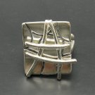 STYLISH STERLING SILVER RING 925 NEW ADJUSTABLE SIZE