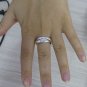 STERLING SILVER RING TRIPLE BAND 2.5mm SOLID 925 NEW SIZE H - Z++