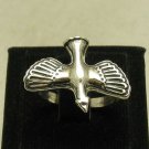 STERLING SILVER RING SOLID 925 FLYING BIRD NEW SIZE G - Z EMPRESS