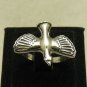 STERLING SILVER RING SOLID 925 FLYING BIRD NEW SIZE G - Z EMPRESS