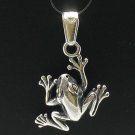 STERLING SILVER PENDANT FROG 925 NEW CHARM QUALITY PE000256 SOLID EMPRESS