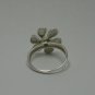 STYLISH STERLING SILVER RING SOLID 925 FLOWER NEW SIZE G - Z EMPRESS
