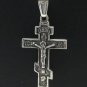 STERLING SILVER PENDANT SOLID 925 ORTHODOX CROSS NEW