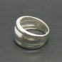 STERLING SILVER RING BAND PLAIN SIZE H - V NEW 925 SOLID