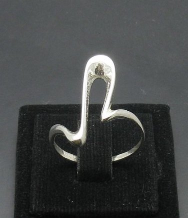STYLISH STERLING SILVER RING SOLID 925 NEW SIZE H - V