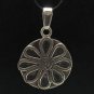 STERLING SILVER PENDANT FLOWER 925 NEW PE000496 SOLID EMPRESS