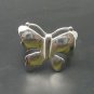 STERLING SILVER RING SOLID 925 BUTTERFLY NEW SIZE G - Z EMPRESS