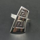STYLISH STERLING SILVER RING SOLID 925 NEW SIZE G - Z