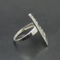 STYLISH STERLING SILVER RING SOLID 925 NEW SIZE G - Z