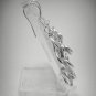 STERLING SILVER EARRINGS SOLID 925 FLOWER NEW E000462 EMPRESS