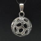 STERLING SILVER PENDANT 925 HALF BALL HANDMADE NEW PE000485 SOLID EMPRESS