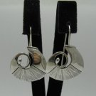 STERLING SILVER EARRINGS SOLID 925 SPIRAL NEW E000445 EMPRESS