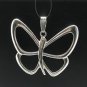 STERLING SILVER PENDANT BUTTERFLY 925 NEW PE000453 SOLID EMPRESS