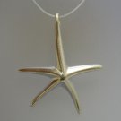 STYLISH STERLING SILVER PENDANT SOLID 925 CHARM SEA STAR NEW
