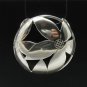 STERLING SILVER PENDANT HUGE FLOWER 925 NEW HANDMADE PE000430 EMPRESS SOLID