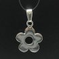 STERLING SILVER PENDANT FLOWER 925 NEW PE000418 EMPRESS SOLID