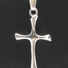 STERLING SILVER PENDANT CROSS 925 NEW CHARM PE000051 SOLID EMPRESS