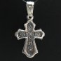 RELIGIOUS STERLING SILVER PENDANT SOLID 925 NEW PERFECT QUALITY ORTHODOX CROSS