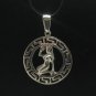 STERLING SILVER PENDANT CHARM ZODIAC SIGN VIRGO 925 NEW