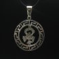 STERLING SILVER PENDANT CHARM ZODIAC SIGN CANCER 925