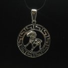 STERLING SILVER PENDANT CHARM ZODIAC SIGN ARIES 925 NEW