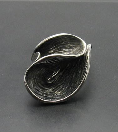 STYLISH STERLING SILVER RING 925 SOLID NEW SIZE H - T