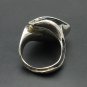 STYLISH STERLING SILVER RING 925 SOLID NEW SIZE H - T