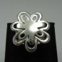 STYLISH STERLING SILVER RING SOLID 925 FLOWER NEW SIZE G - V EMPRESS