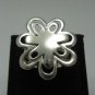 STYLISH STERLING SILVER RING SOLID 925 FLOWER NEW SIZE G - V EMPRESS