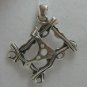 STYLISH STERLING SILVER PENDANT SOLID 925 HANDMADE NEW