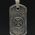 STERLING SILVER PENDANT SOLID 925 TAG CROSS NEW