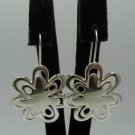 STERLING SILVER EARRINGS SOLID 925 FLOWER NEW E000446 EMPRESS