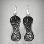 LONG STERLING SILVER EARRINGS SOLID 925 NEW E000464 EMPRESS