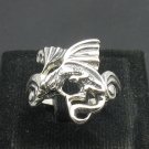 STERLING SILVER RING SOLID 925 DRAGON NEW SIZE H - X