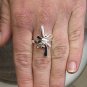 STYLISH STERLING SILVER RING SOLID 925 CZ NEW SIZE A - Z EMPRESS