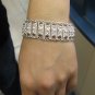 STERLING SILVER BRACELET HANDMADE SOLID 925 VINTAGE