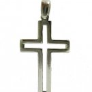 STERLING SILVER PENDANT SOLID 925 CROSS PE000882 EMPRESS